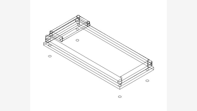 Cama 006 DWG - Modelo 3D detalhado para projetos