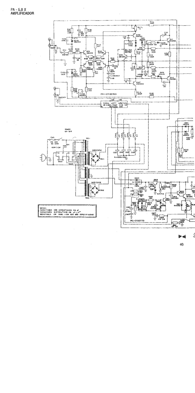 Cygnus Amplificador   Pa5.0x