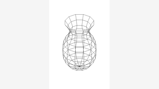 Jarro 3D em DWG — Modelo detalhado para projetos