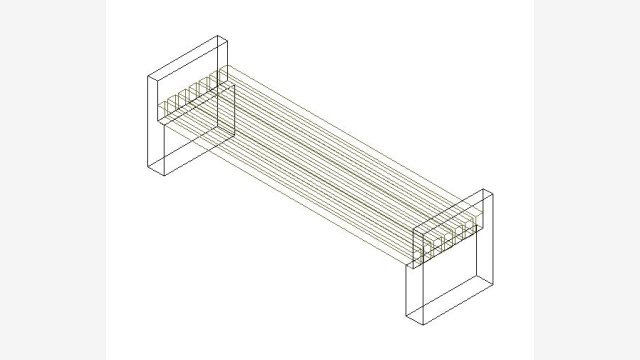 Banco Urbano 3D DWG — Modelo Detalhado para Projetos