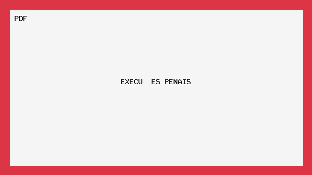 EXECU  ES PENAIS
