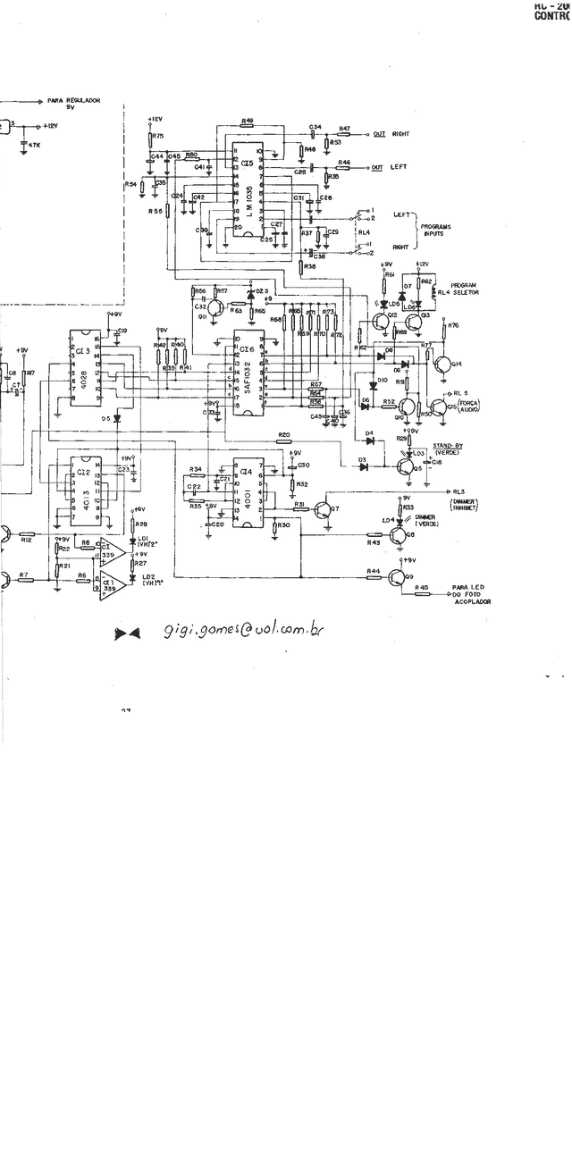 Cygnus Controle Remoto   Rc200