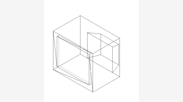Desenho DWG TV 3D pronto para uso