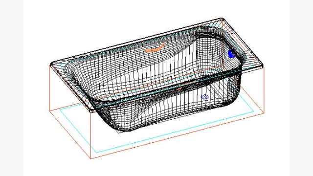 Banheira 3D DWG – Modelo Banera 006