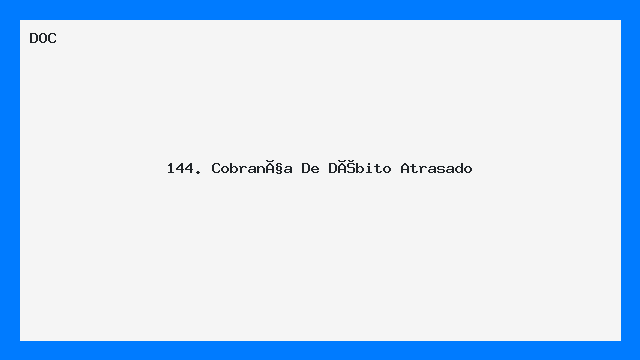 Modelo de Carta para Cobrança de Débito Atrasado