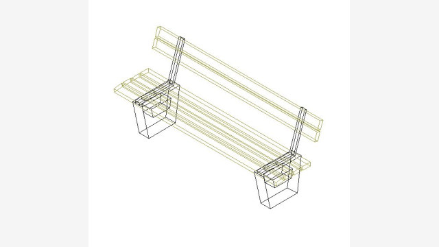 Banco urbano 3D DWG - Banco_002 (82 KB)
