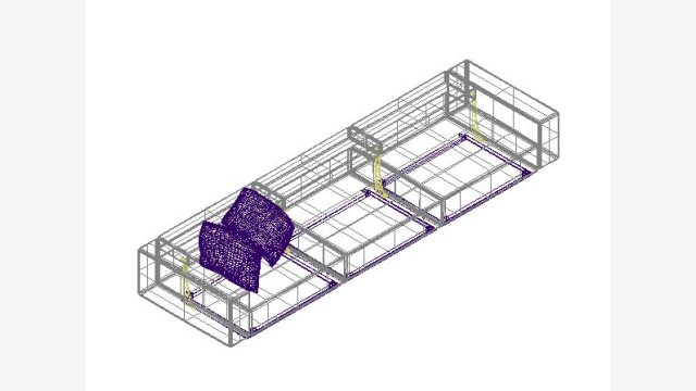 Sofá 3D DWG - Bloco mobiliário pronto para projeto