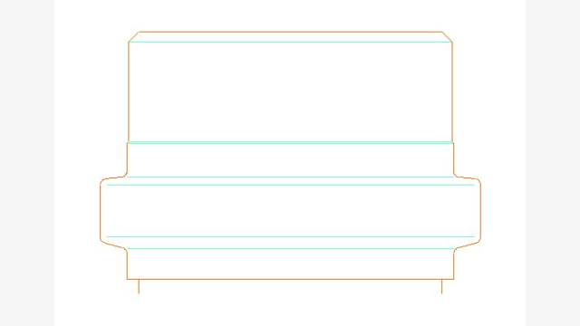 Desenho DWG Conexão Hidráulica L50 - Detalhe Técnico