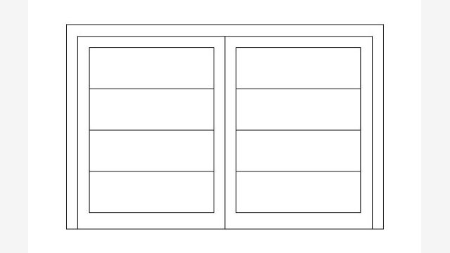 Desenho DWG Janelas Ja98 — Bloco CAD Pronto para Uso