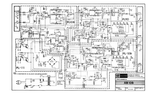 Ciclotron Console Mixer   Am 10b