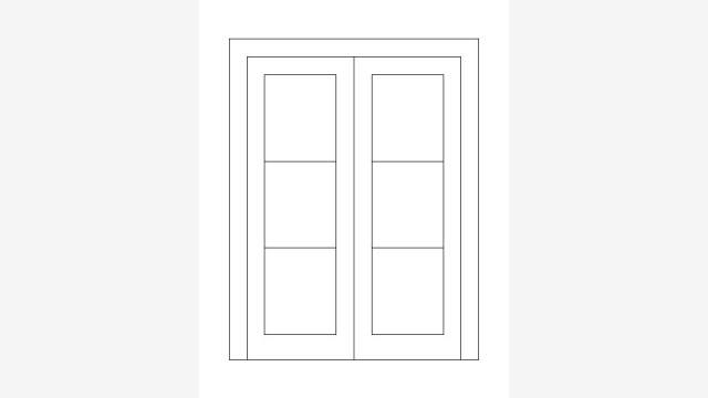 Desenho DWG JanelA JA71 Bloco CAD detalhado