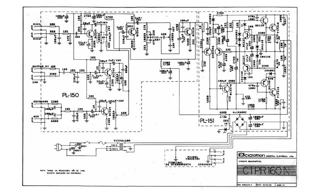 Manual Técnico Ciclotron Ctpr 160N - Amplificador PDF