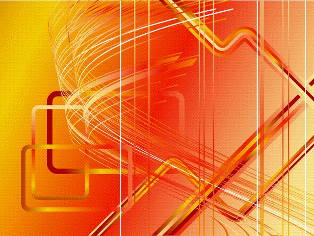 Red Futuristic Backdrop With Stripes