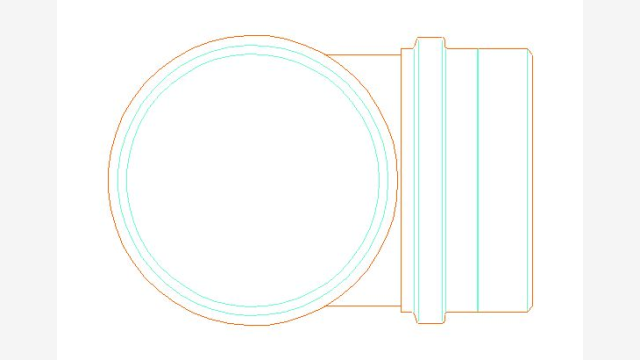 Detalhe Conexão Hidráulica SR7V DWG Bloco CAD