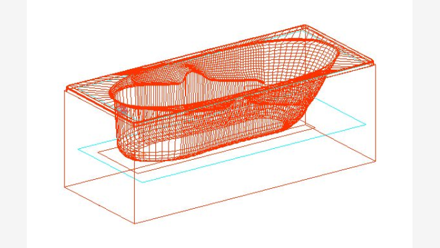 Banheira 3D Banera 022 - DWG pronta para projetos