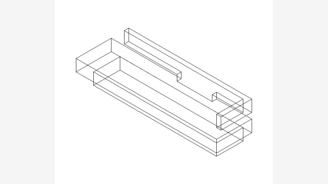 Sofá 3D Modelo 004 DWG para Projetos