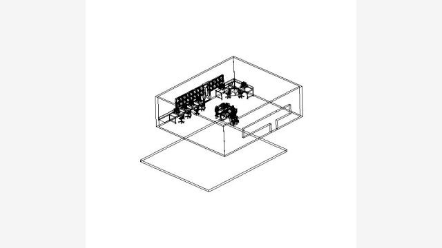 Modelo DWG de Ambiente 3D para Projeto e Render