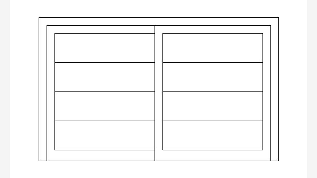 Janela de Correr JC99 DWG Bloco CAD Construtivo