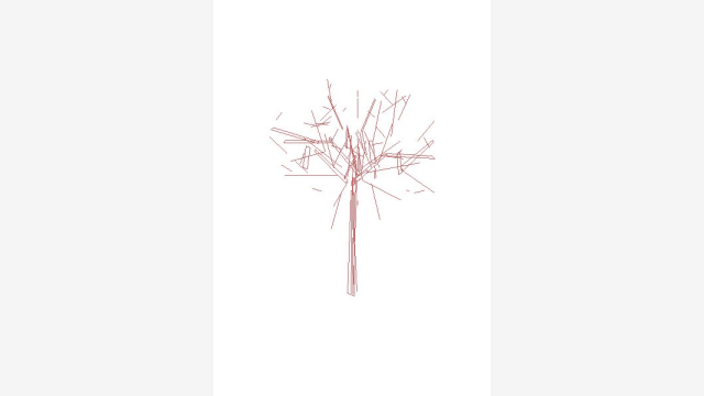 Árvore 3D Arbol 002 - Bloco DWG Vegetação