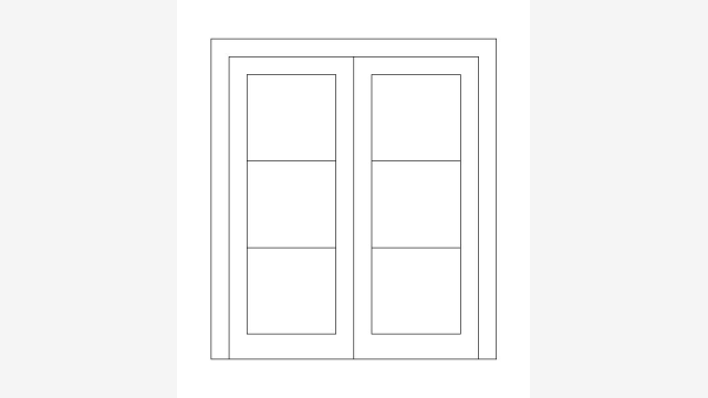 Desenho DWG Janelas Ja72 – Detalhe Construtivo 24KB