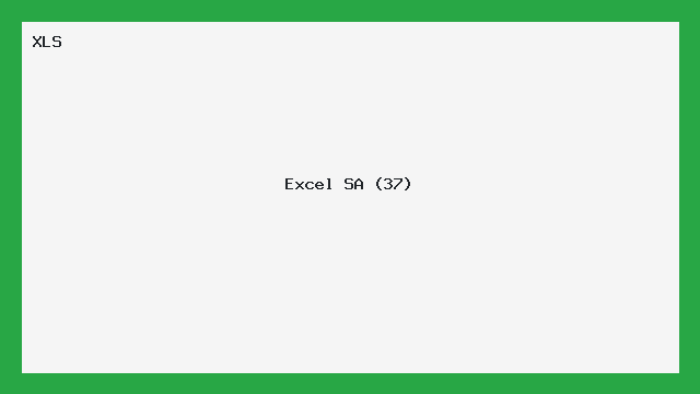 Planilha Excel SA 37 — Modelo Completo de Gestão (XLS)