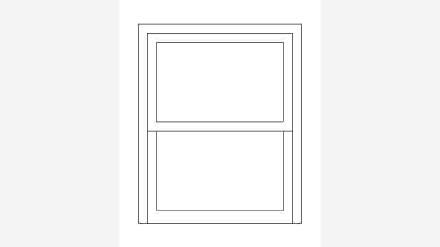Jg25 — Bloco DWG de Janela Guilho para Projetos