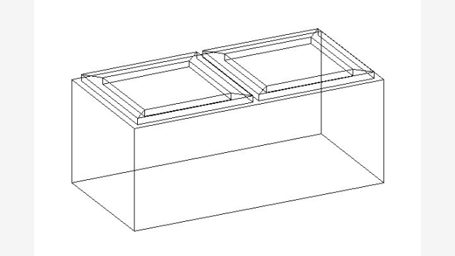 Bloco 3D Cozinha W3015 DWG - Modelo Detalhado