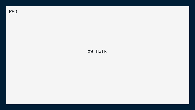 Pôster Hulk PSD editável – Camada completa