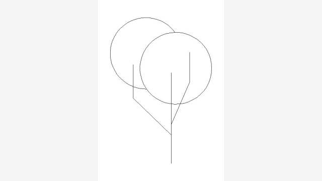 Bloco DWG Vegetação T1 – Arquivo Vetorial Pronto para Uso