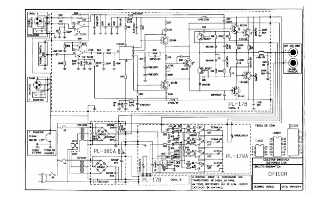 Manual Técnico Ciclotron Cp100R — Esquema Completo
