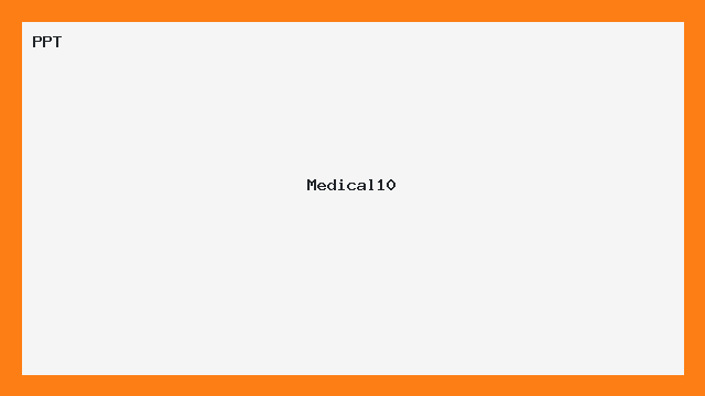 Apresentação Profissional Saúde Medical10 PPT