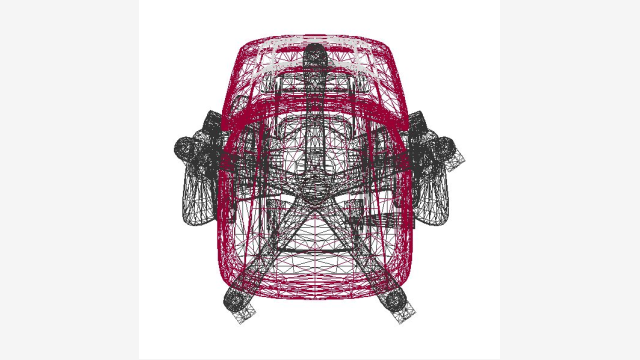 Bloco DWG 3D Nº9332 Elementos Diversos para Projetos