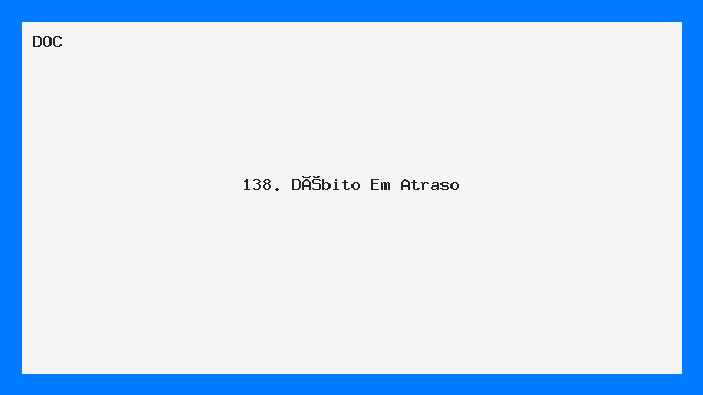 Modelo de Carta Débito em Atraso Notificação Formal