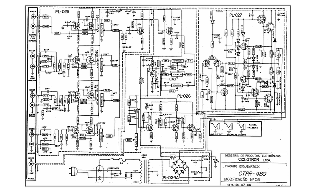 Manual Ciclotron Amplificador CTPR-480 PDF