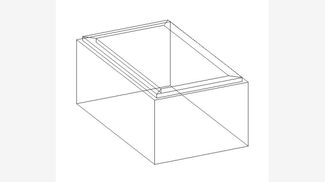 Bloco DWG Cozinha 3D W1830 - Planta e Perspectiva