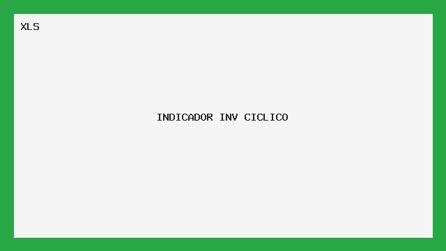 Indicador de Inventário Cíclico - Planilha Excel