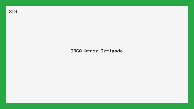 IRGA  Arroz Irrigado
