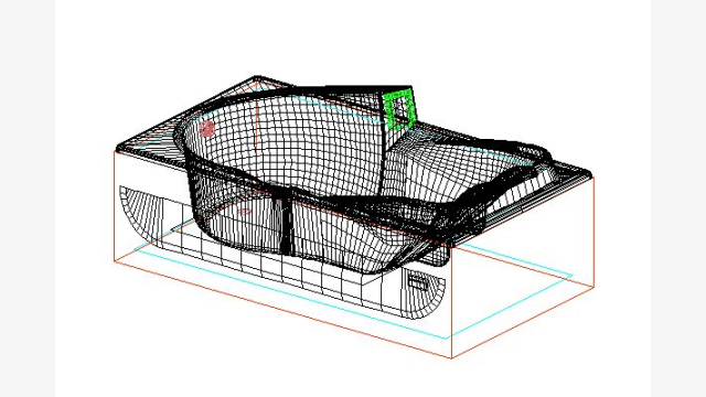 Banheira 028 DWG — Modelo 3D detalhado para projetos