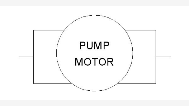 Desenho DWG Pump para projetos de construção