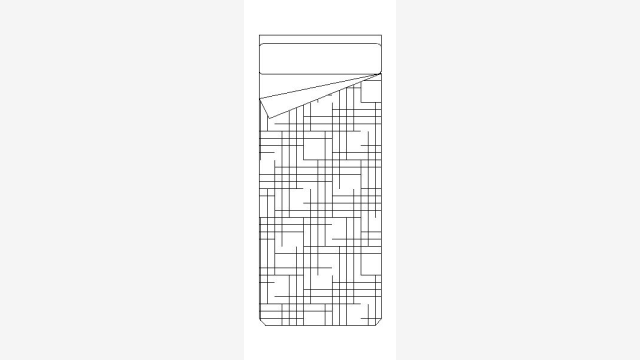Bloco DWG Cama para Escritório Planta e Elevação