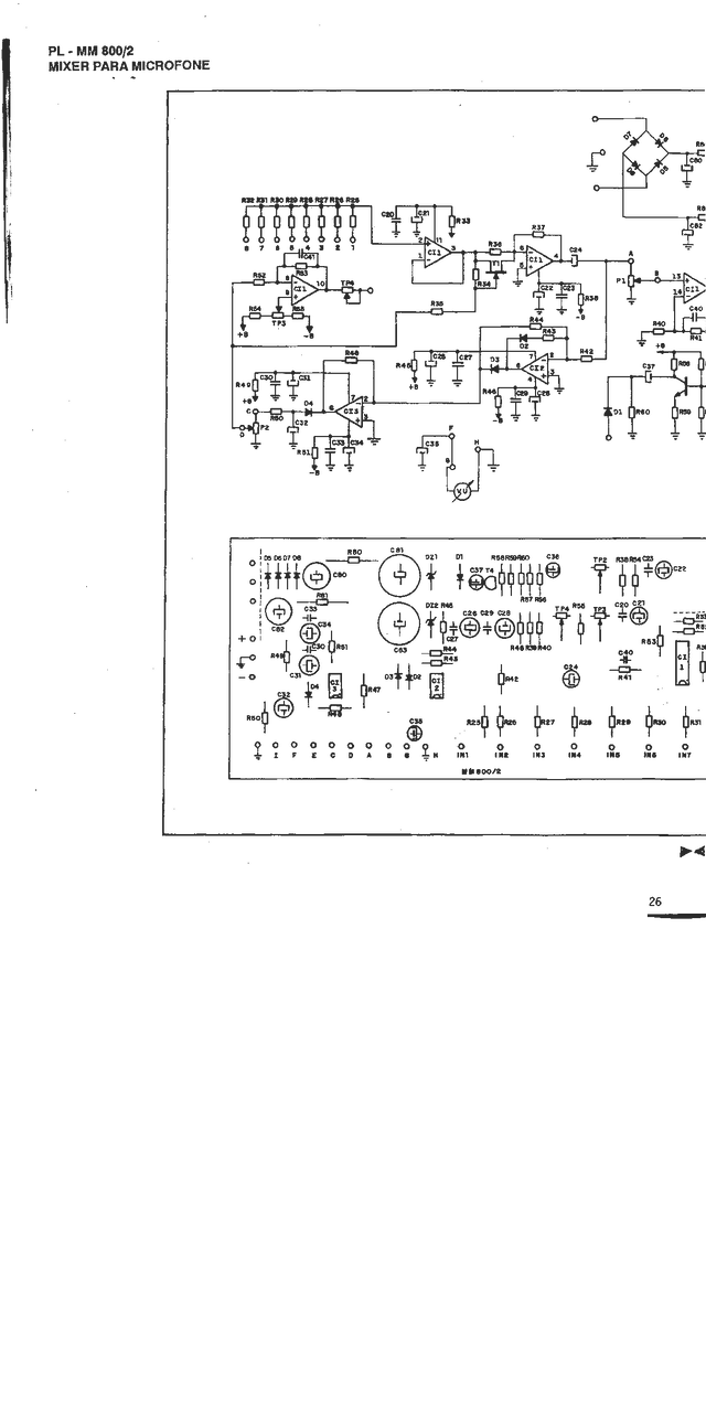 Cygnus Mixer Para Microfone   Mm800 2