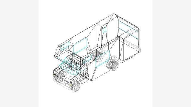 Bloco DWG 3D: Conjunto de Componentes Técnicos 02zrvh02