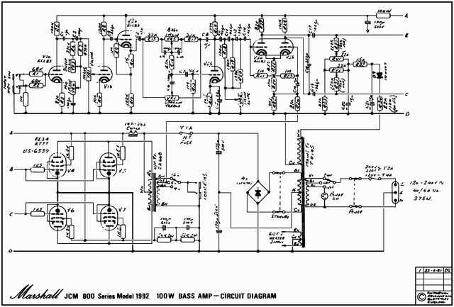 Jcm800 Superbass 100w 1992