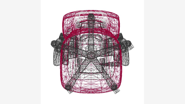 Bloco DWG 3D Detalhado Nº9552 para Projetos