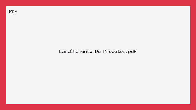 Lançamento De Produtos.pdf