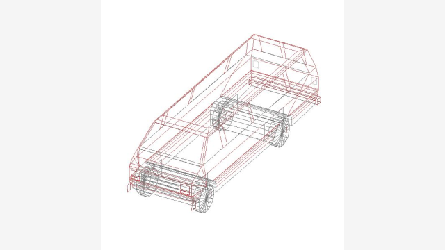 Planta 3D T Van3 DWG para projetos e renders