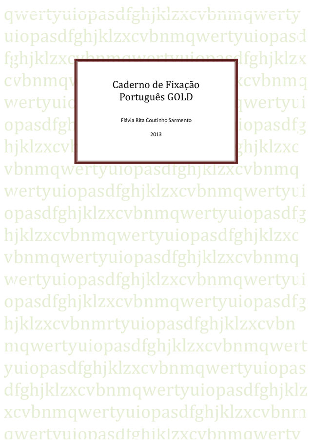 Caderno E Fixação   2.500 Questäes (Paginas 266)   4,40 Mb
