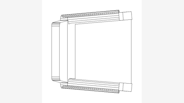 Domin10 — Bloco DWG 3D pronto para uso