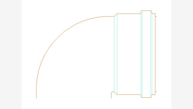 Bloco DWG Conexão Hidráulica Sr7 - Detalhe Técnico