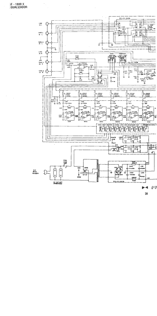 Cygnus Equalizador   Ge1800x
